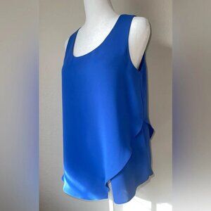 NIC & Zoe Beautiful blue top with flaw